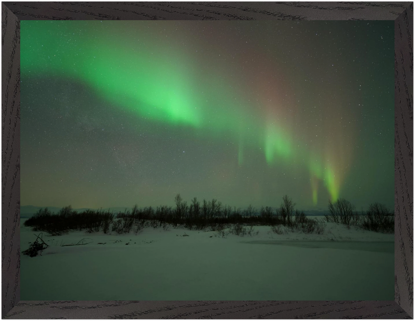 Poster Aurores Boréales – Élégance naturelle sous le ciel polaire