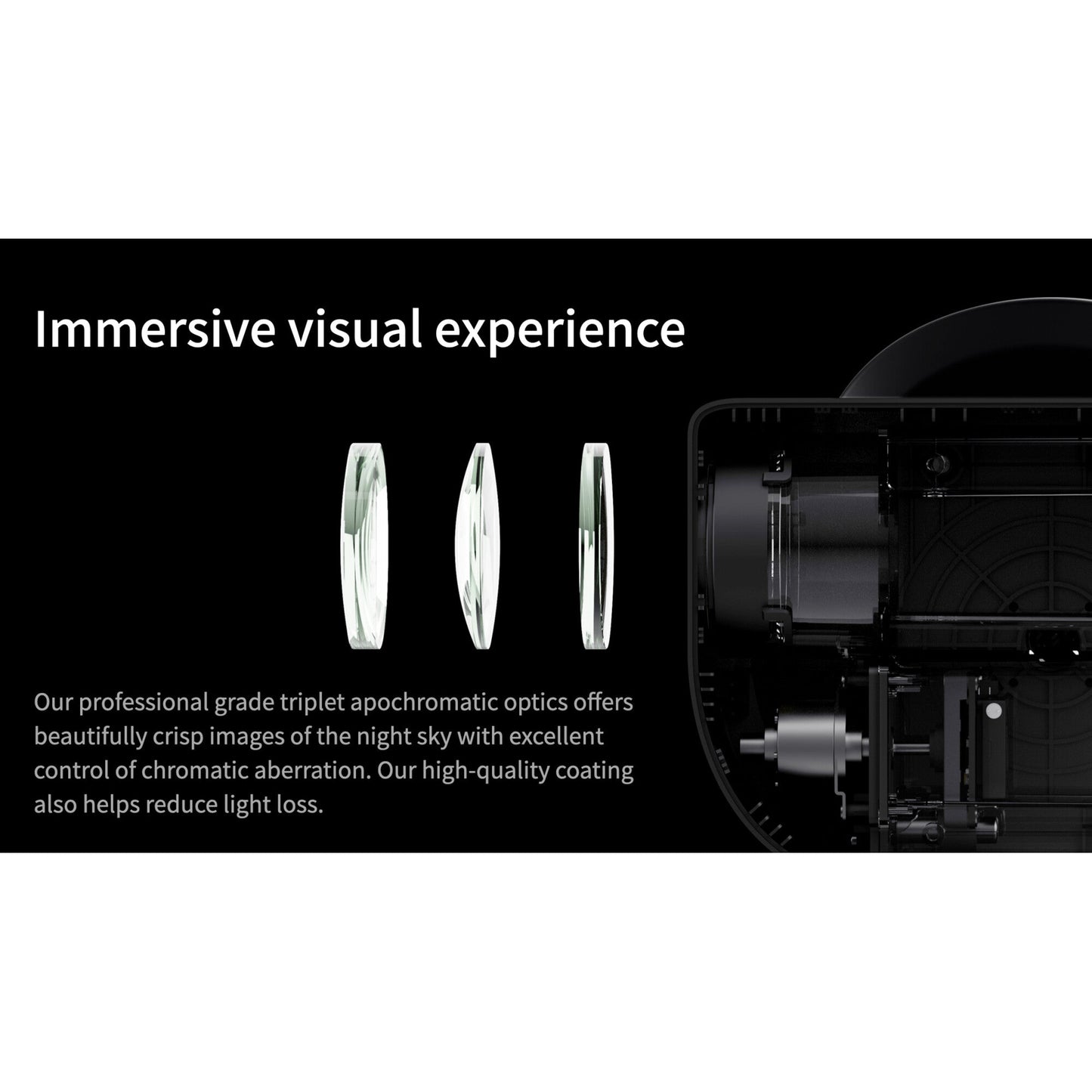 Télescope All-in-One Seestar S50 pour l'astronomie - ZWO