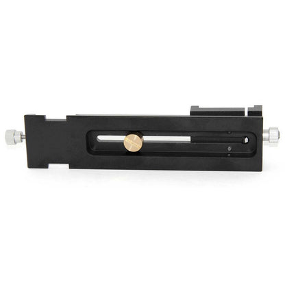 Rail prismatique type Vixen avec deux pinces et support chercheur - TS Optics