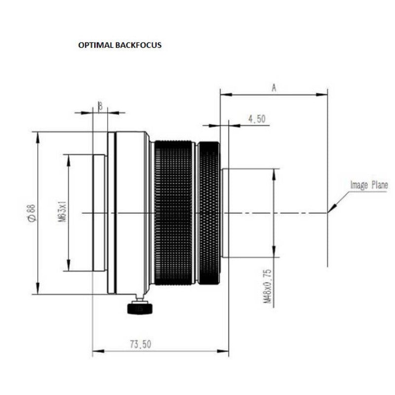 Aplanador variable 1,0x Full Frame per a l'astronomia - Tecnosky