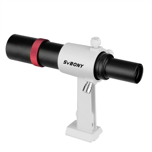 Metallic SV182 6x30 Finder Scope for Astronomy Telescope with Mount