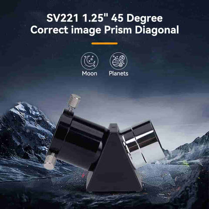 Prisme Renvoi Coudé 1.25 pouces 45 degrés SVBONY SV221