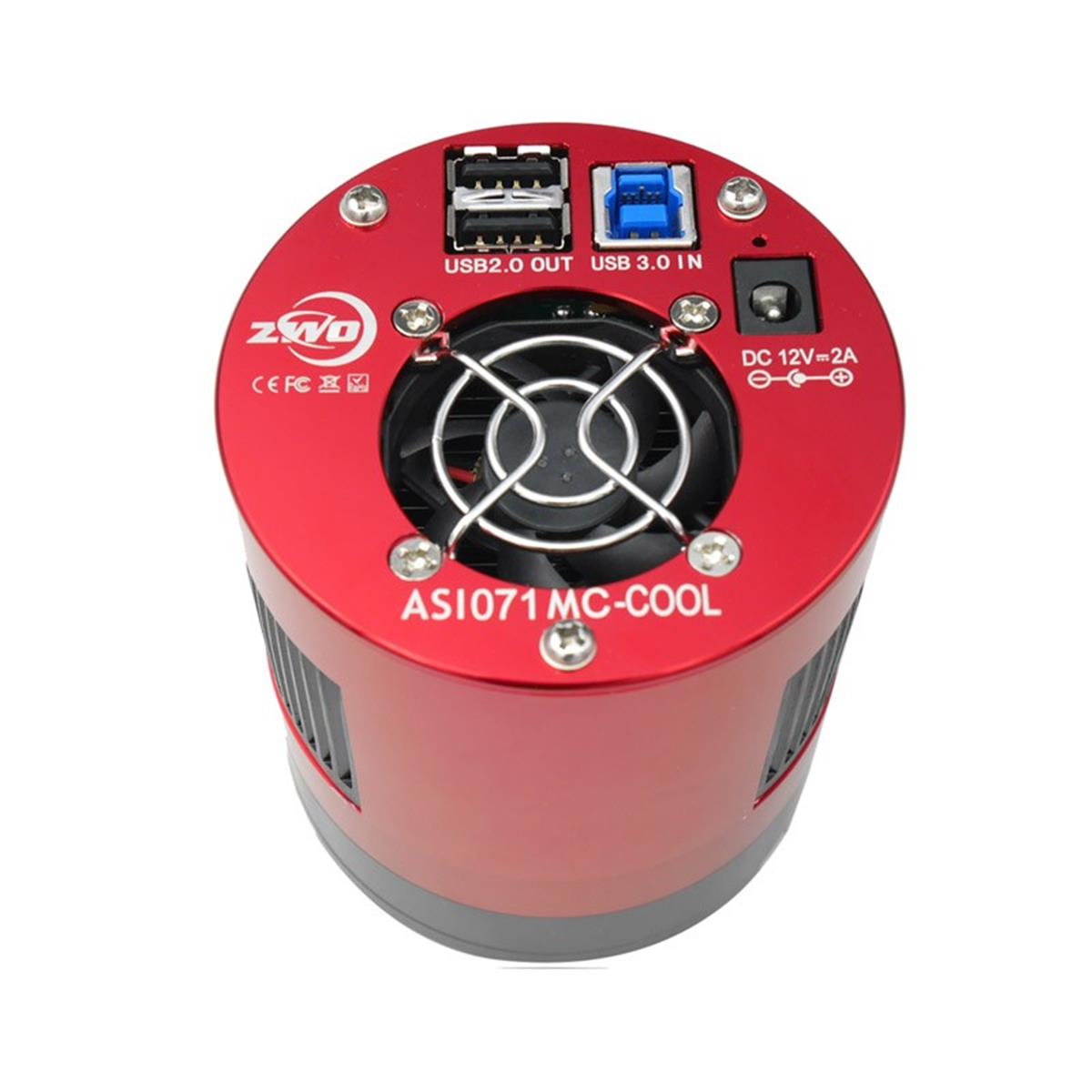 ZWO ASI071MC-PRO Color Cooled Camera - APS-C Deep Sky Imaging