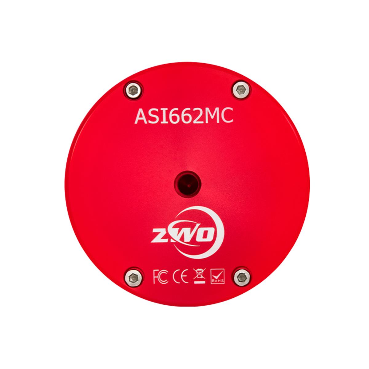 Câmera colorida ZWO ASI662MC com sensor CMOS IMX662 - ZWO