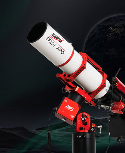 Lunette APO Quadruplet FF107 pour l'astronomie - ZWO