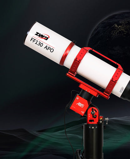 APO Quadruplet FF130 (F/7.7) Telescope for Astronomy Imaging - ZWO