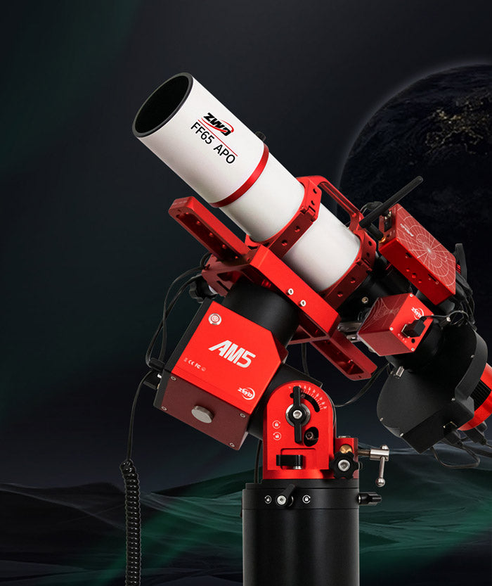 APO Quintuplet FF65 (F/6.4) Telescope for Astronomy Imaging - ZWO