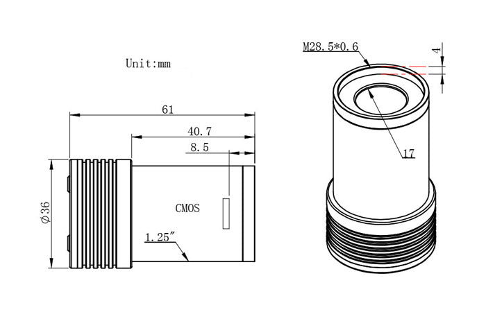 ZWO ASI120MM Mini-Monochrom-Führungskamera – ultrakompakt und leistungsstark