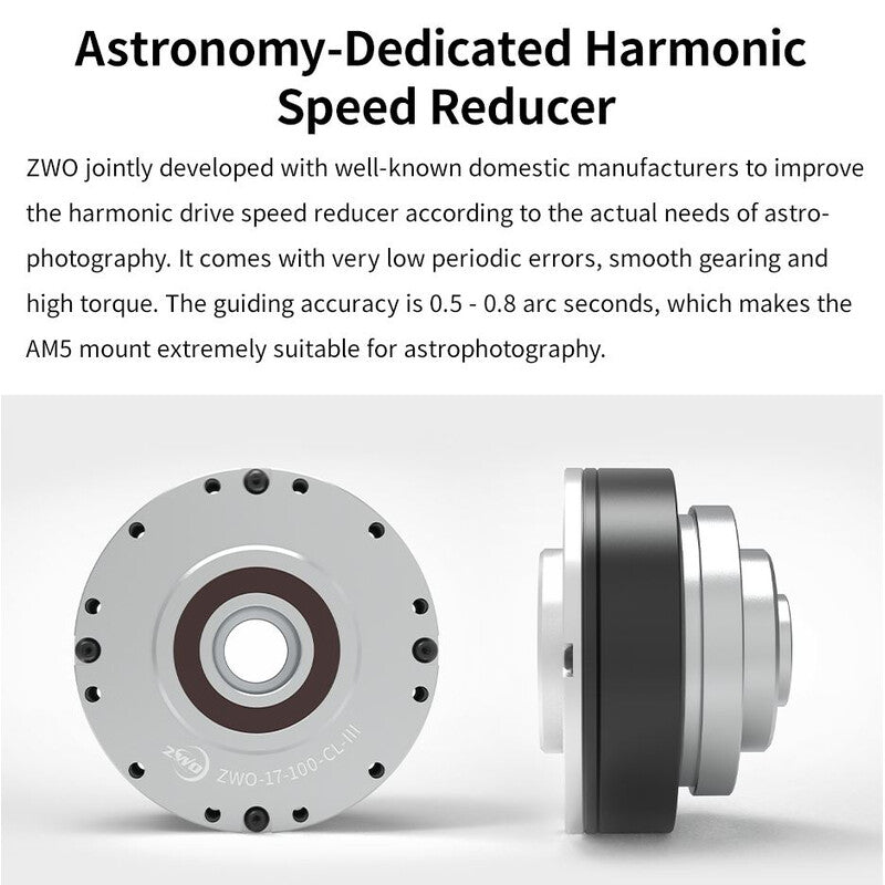 Monture harmonique ZWO AM5 - Astronomy Store