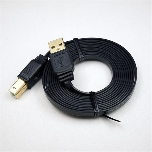 USB 2.0 platte kabel type B naar A, 2m - ZWO