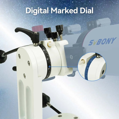 Support Telescopi Alt-Azimut SV225 d'Angle Ajustable per Astronomia Visual - SVBONY
