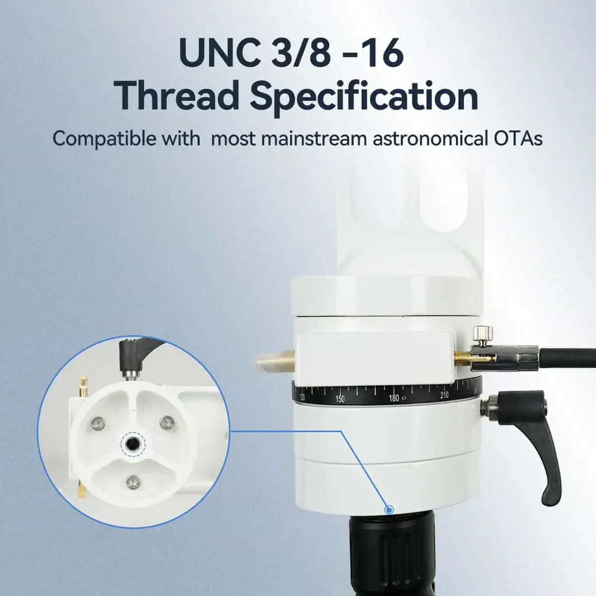 SV225 Adjustable Angle Alt-Azimuth Telescope Support for Visual Astronomy - SVBONY