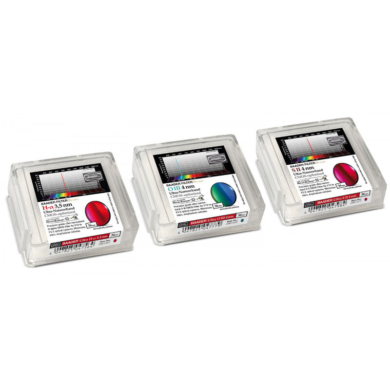 Filtre Ultra-Narrowband H-alpha/OIII/SII CMOS 36 mm - Baader