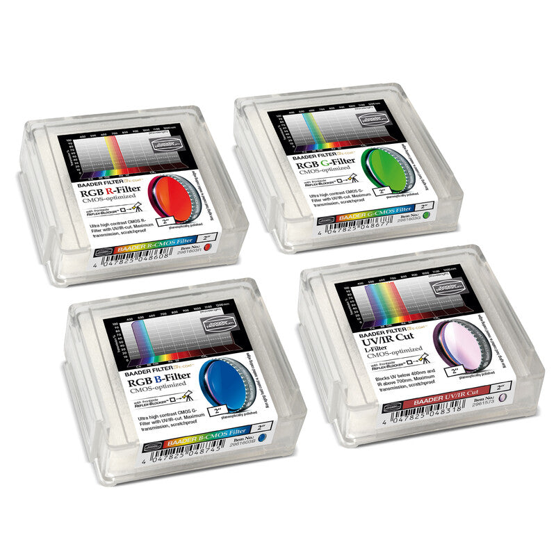 Filtres LRGB CMOS 2" pour astrophotographie - Baader