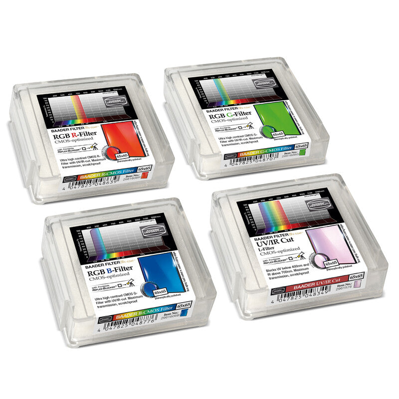Filtre LRGB CMOS 65x65 mm pour Astrophotographie - Baader