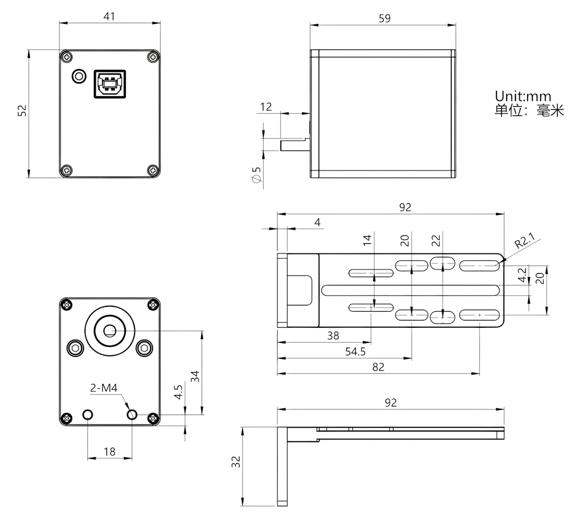 Moteur de mise au point EAF Standard - ZWO