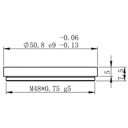 H-Alpha 7nm Filter ZWO 50,8mm