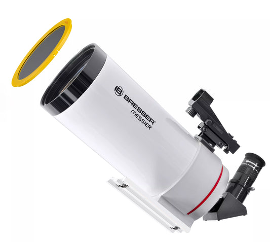 Télescope BRESSER Messier MC-100/1400 OTA - Télescope pour observation nocturne et solaire