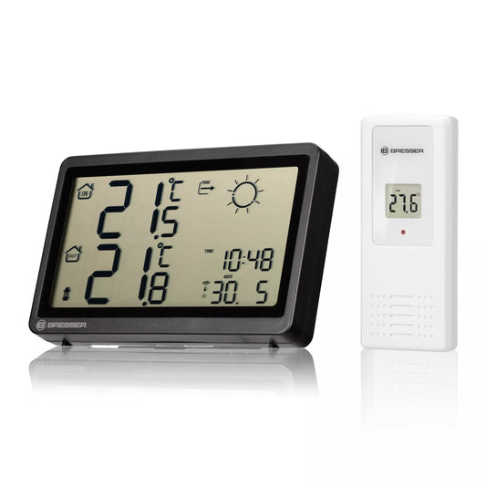 Estação meteorológica Meteo Temp Ecrã horizontal