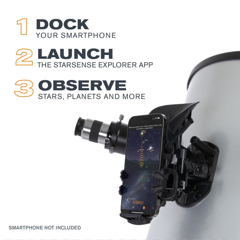 Télescope pour l'astronomie StarSense Explorer Newton 305 mm - Celestron