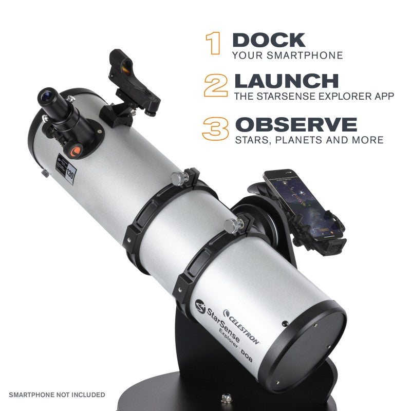 Télescope pour l'astronomie 130 mm StarSense Explorer - Celestron