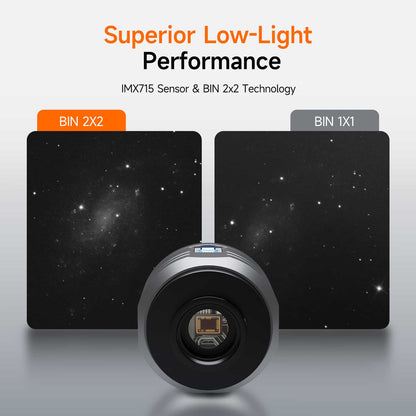 Color Planetary CMOS IMX715 USB3.0 Camera for Deep Sky Object Capture - Svbony
