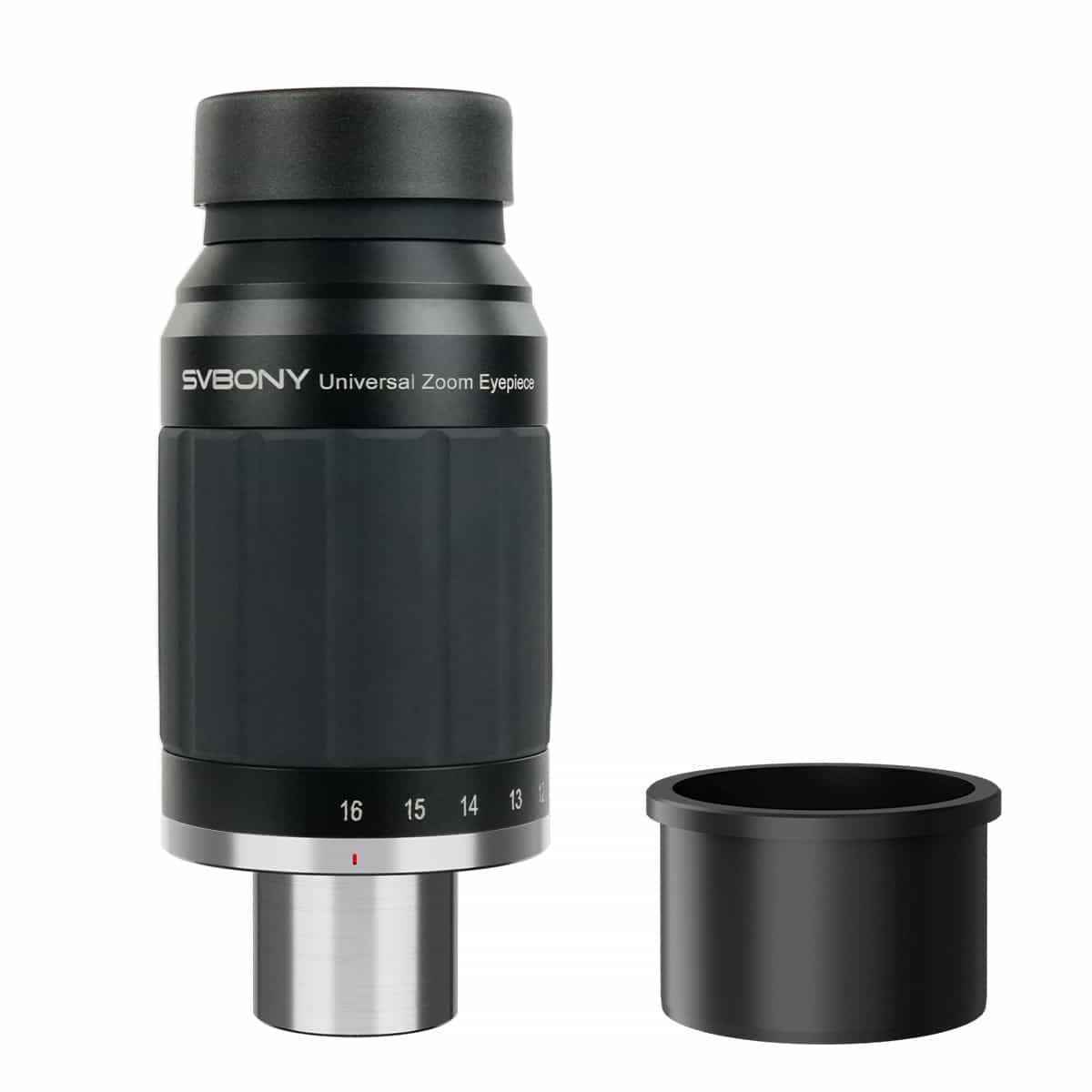 Oculaire Zoom SV245 8-16mm FOV 63° Parfocal & ClickStop pour l'astronomie - SVBONY
