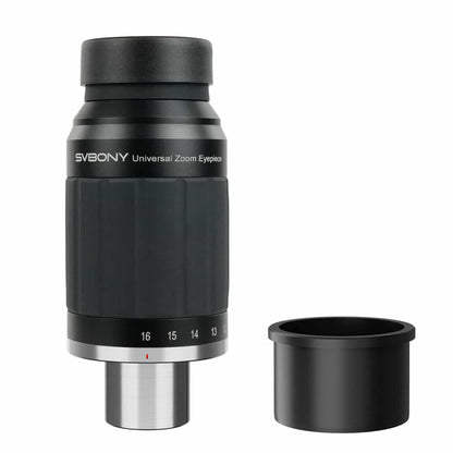 Oculaire Zoom SV245 8-16mm FOV 63° Parfocal & ClickStop pour l'astronomie - SVBONY