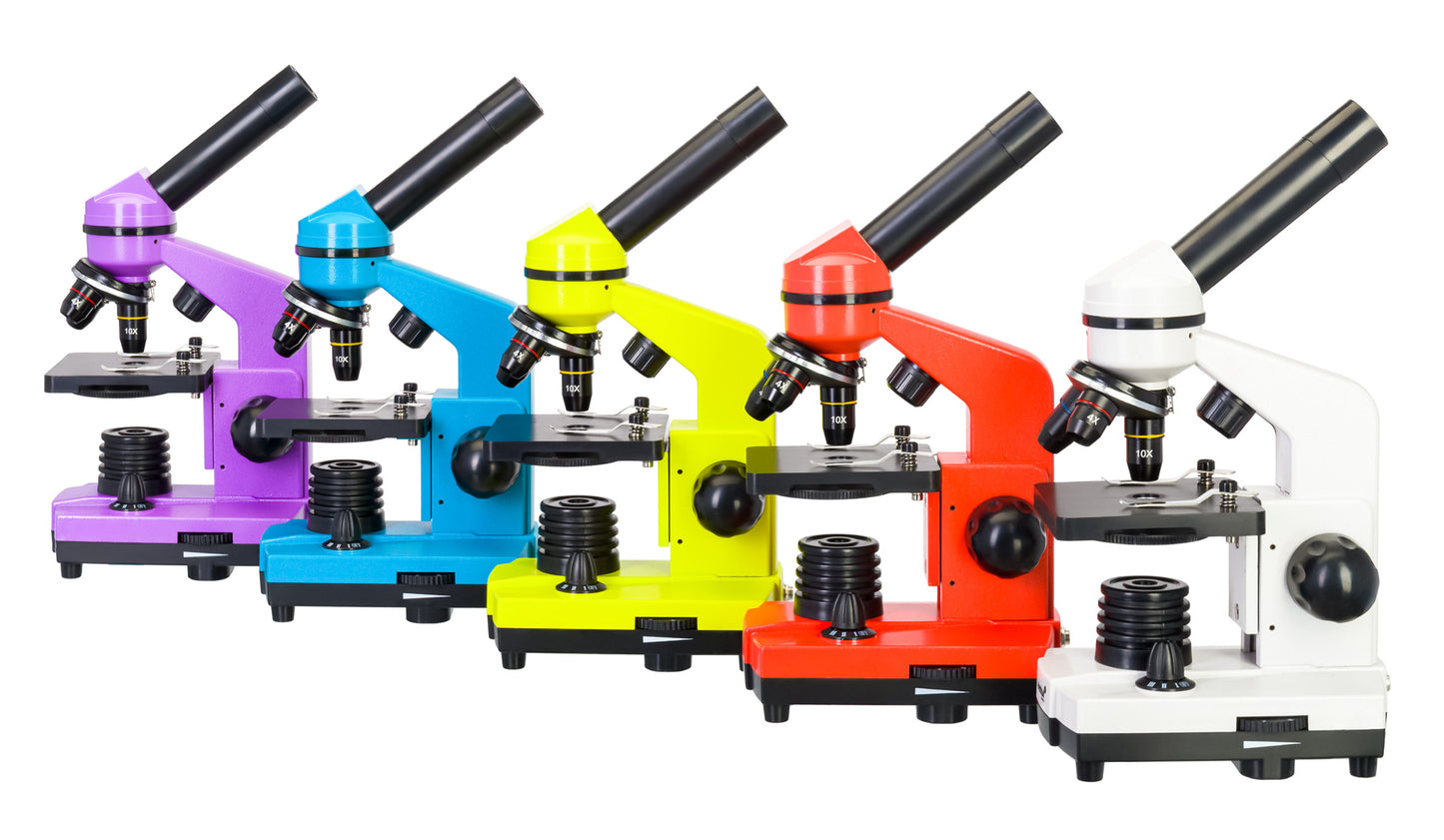 Microscope pour la biologie Rainbow 2L avec kit K50 Levenhuk