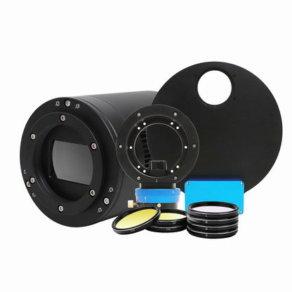 Astronomijos kamera SkyEye62AM (IMX455M) – pilno formato atgal apšviestas sensorius, 9568 × 6380 px, 16 bitų - ToupTek Astro