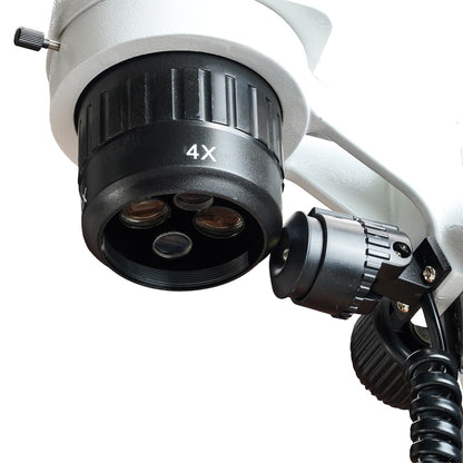 Microscope Stéréo Binoculaire SM403 20x-80x à Bras Avancé pour Soudure, Horlogerie et Analyse de Semences - Svbony