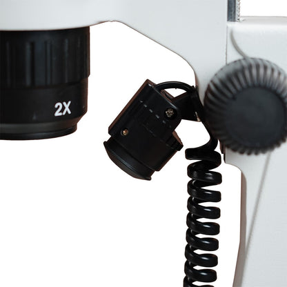 Microscope Stéréo Binoculaire SM403 20x-80x à Bras Avancé pour Soudure, Horlogerie et Analyse de Semences - Svbony