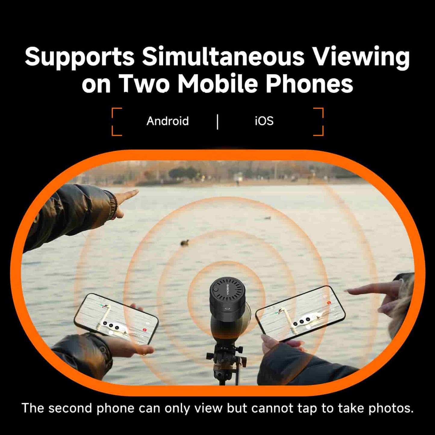 Caméra Oculaire WiFi SC002 pour Digiscopie d’Oiseaux – SVBONY