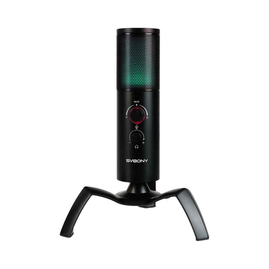 Microphone Condensateur SVMic P1 pour Streaming, Podcasts et Vidéos - Svbony