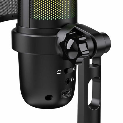 Microphone USB SVMic G1 avec Indicateur RGB et Bouton Mute pour Streaming, Gaming et Podcast - Svbony
