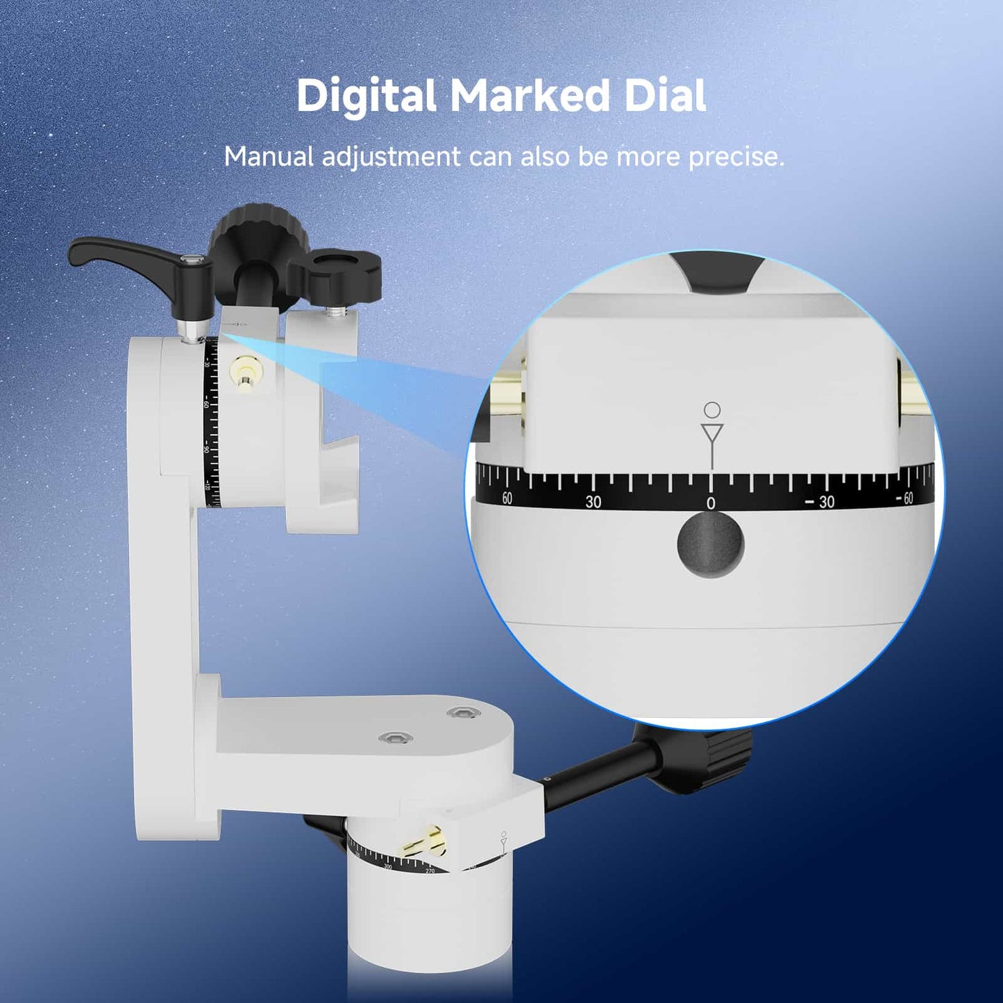 Monture Mini Alt-Azimuth SV225 à Réglage Fin pour Télescope - SVBONY