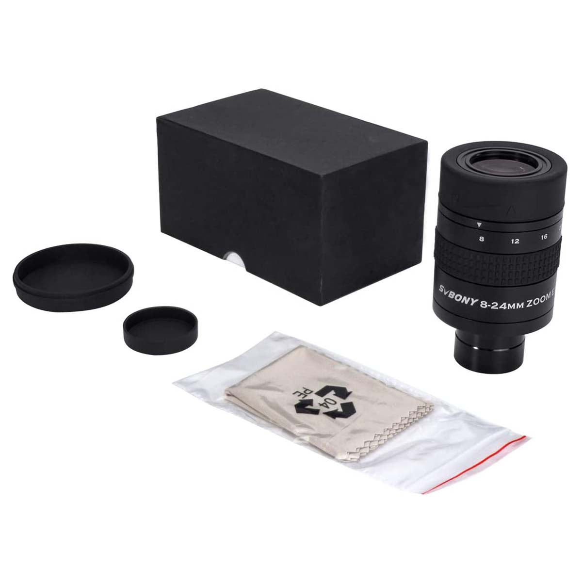 Svbony SV171 Zoom Okulaari 1,25'' 8mm-24mm Teleskooppia varten