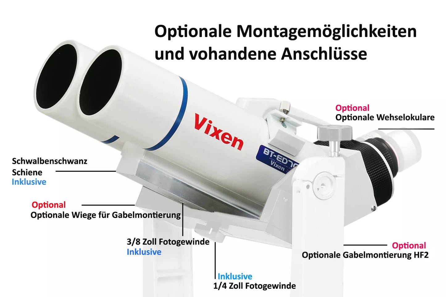 Jumelles Astronomiques Vixen BT-81S-A