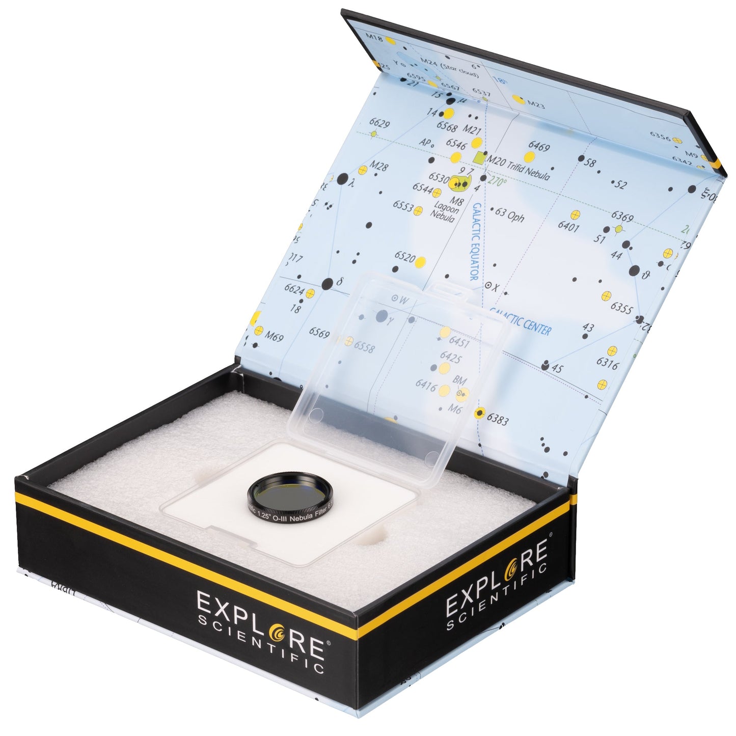 Filtre O-III 1,25" 6.5nm per Nébules i Cel Profund - Explore Scientific
