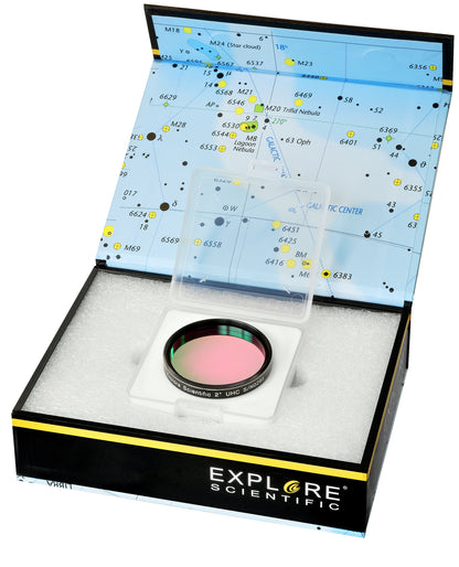 Filtre UHC pour nébuleuses 50,8 mm – pour l'astronomie - Explore Scientific