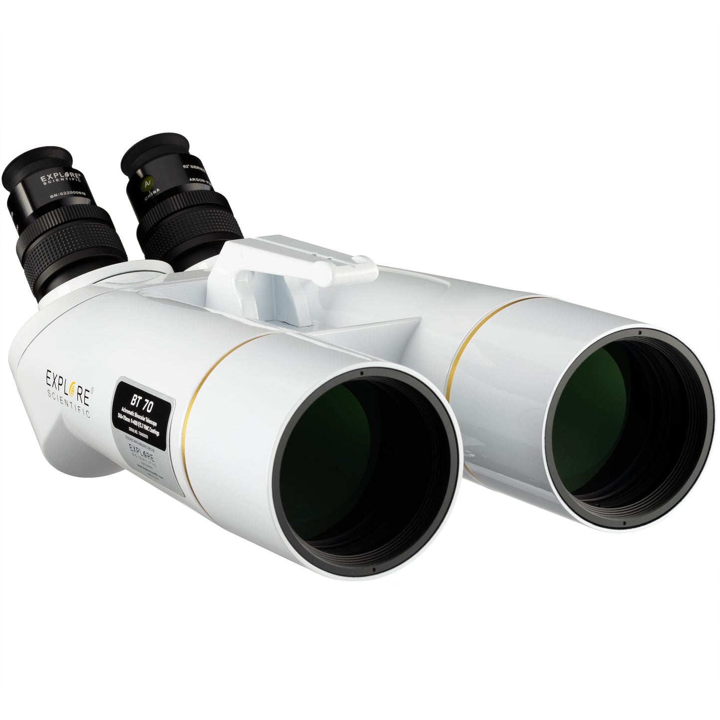 Binoculaire Telescoop 70mm met 62° LER 20mm Oculaires - Explore Scientific