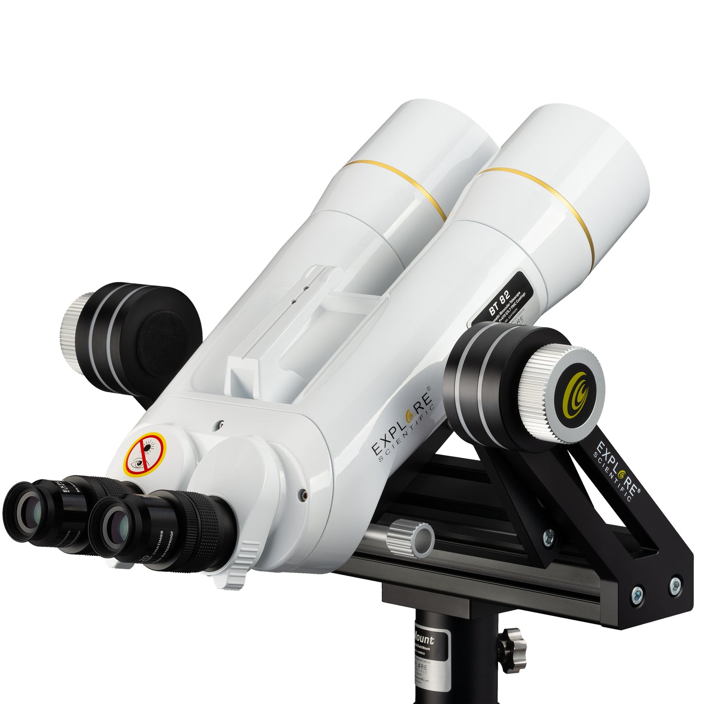 Binocular Telescope 82mm with 62° LER 20mm Eyepieces - Explore Scientific