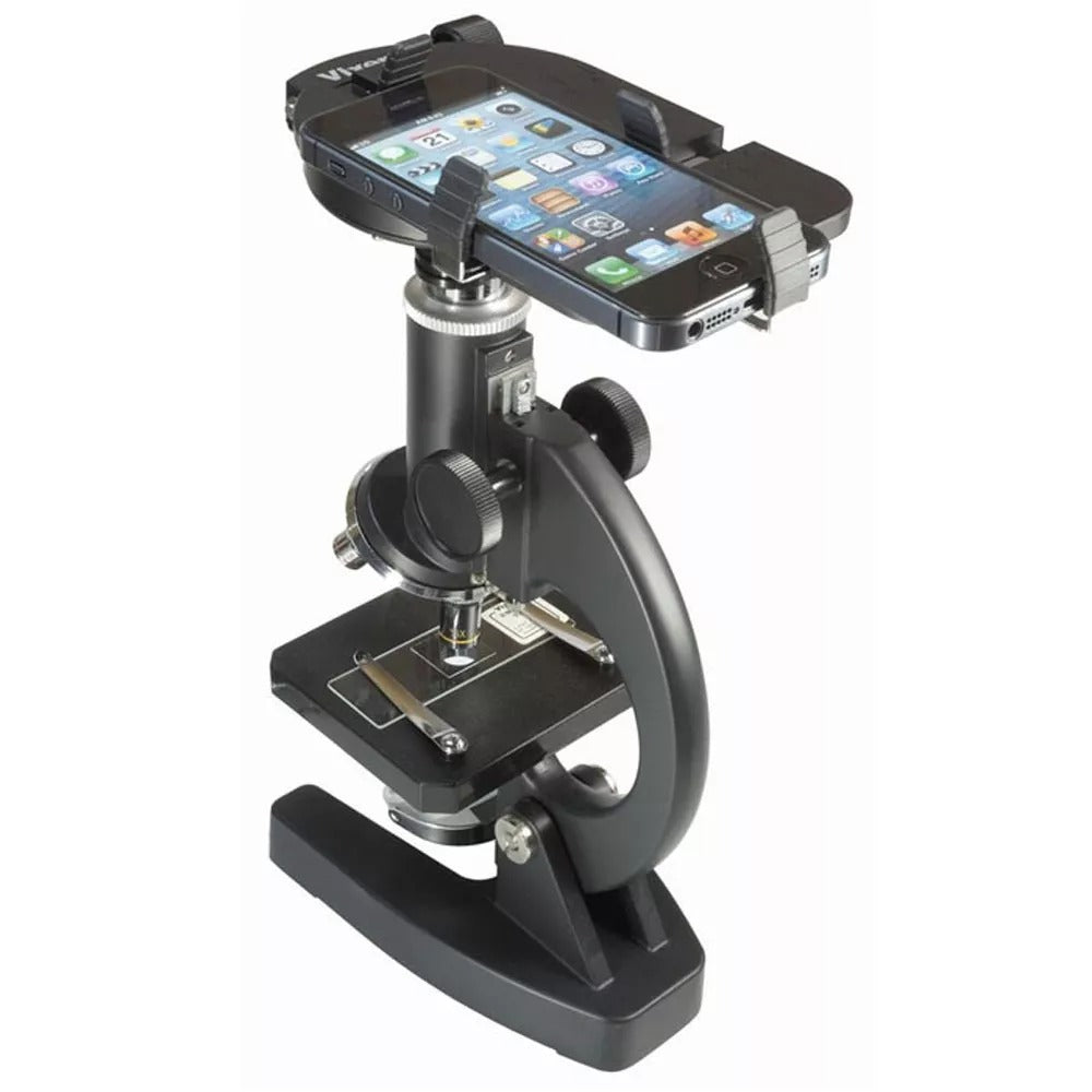 Support Smartphone Vixen pour Photographie avec Jumelles, Télescopes, Longue-Vues et Microscopes