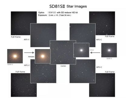 Télescope Réfracteur Apochromatique SD81SII - Vixen