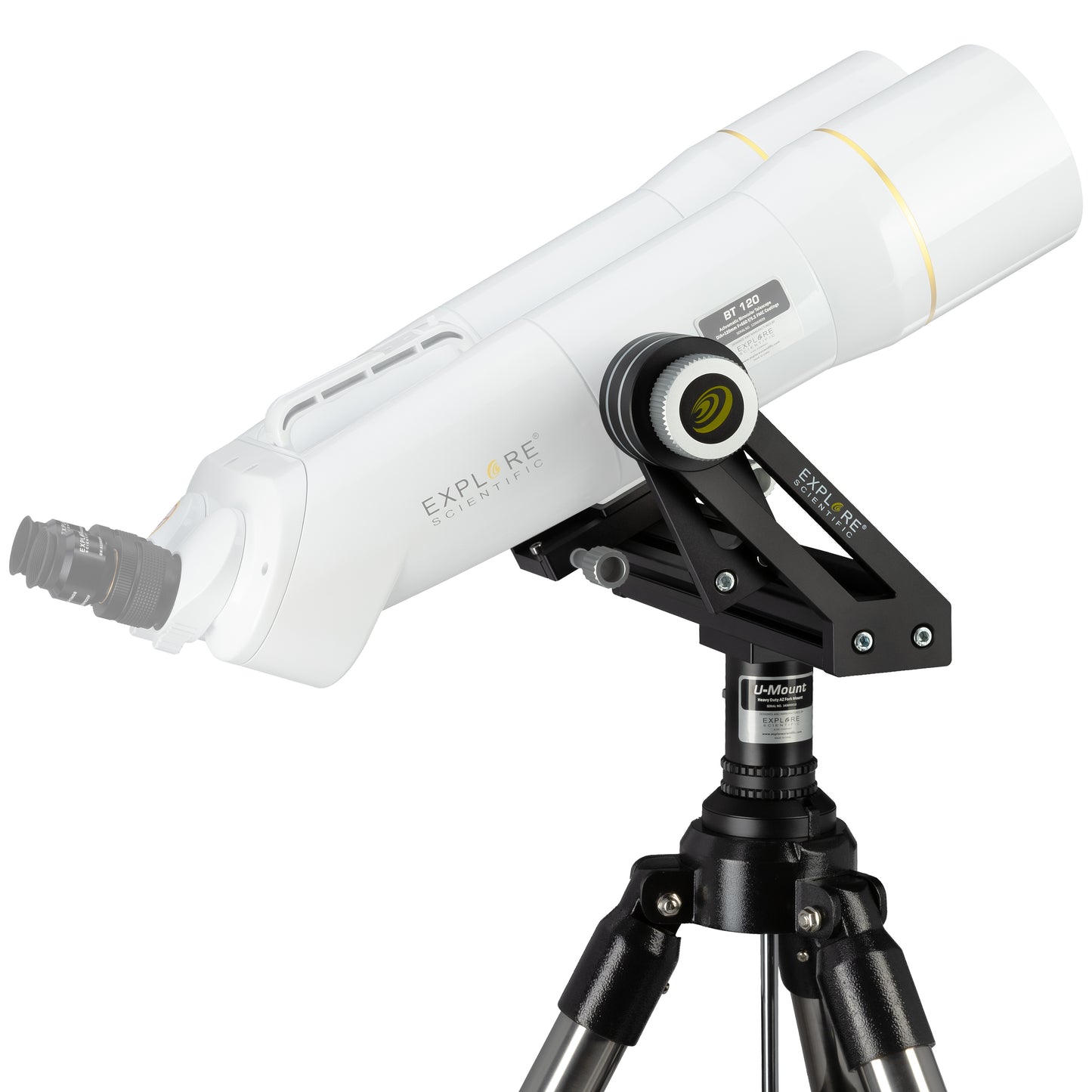 Mount U with Tripod for Binocular Telescopes - Explore Scientific