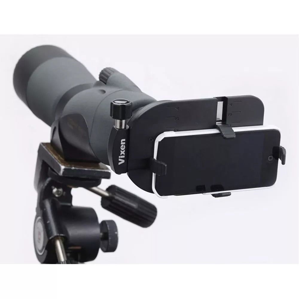 Support Smartphone Vixen pour Photographie avec Jumelles, Télescopes, Longue-Vues et Microscopes