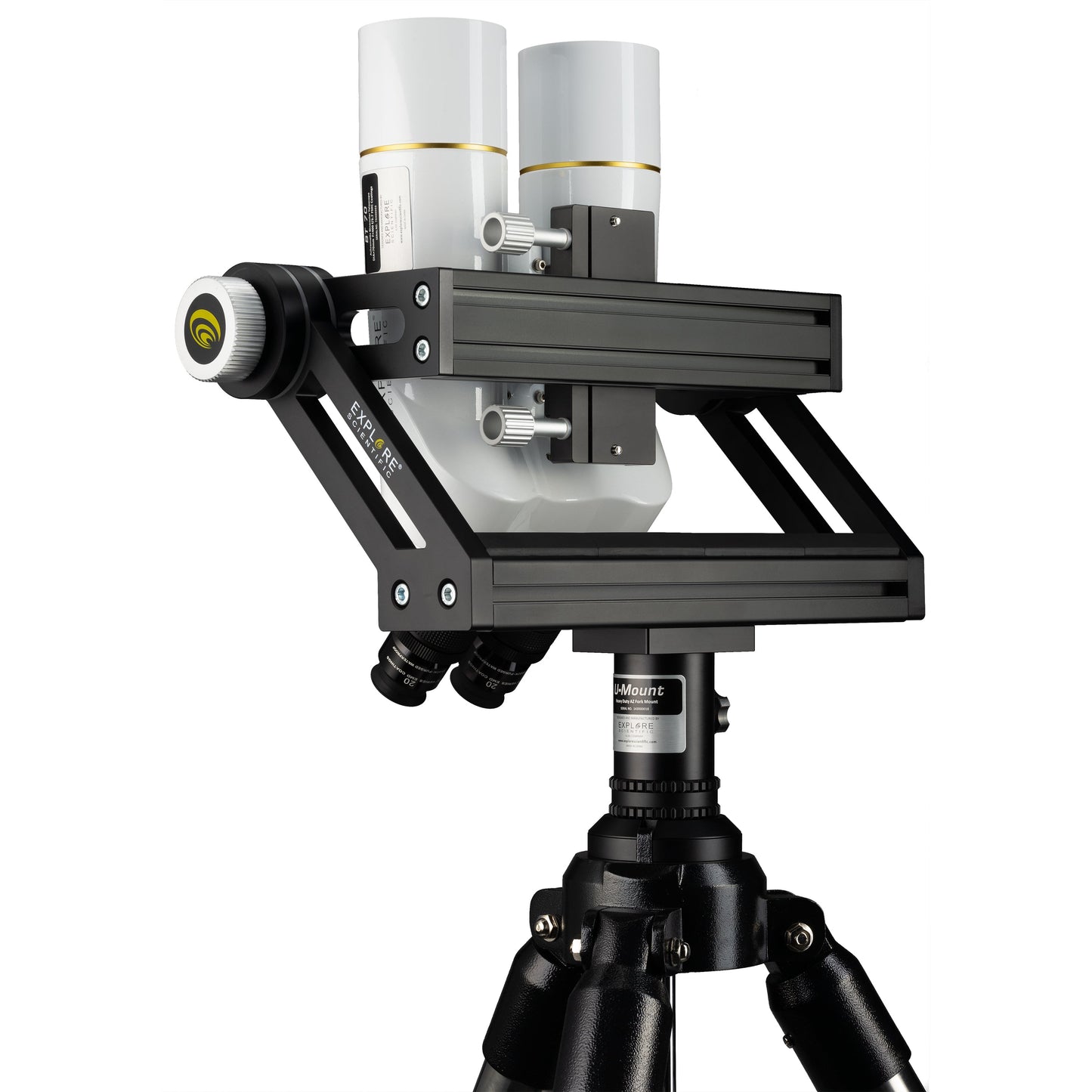 Binoculaire Telescoop 70mm met 62° LER 20mm Oculaires - Explore Scientific