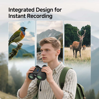 Jumelles Numériques SA208 8x42 avec Photo/Vidéo, Écran LCD et Verre ED - Svbony