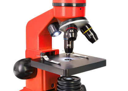 Microscope pour la biologie Rainbow 2L avec kit K50 Levenhuk